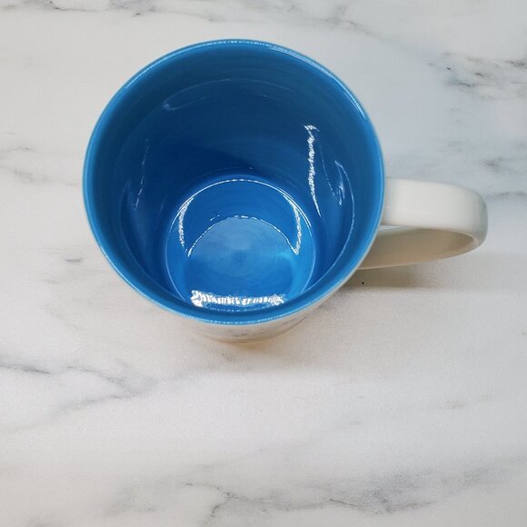 Mug My Journey Begins Today - Starbucks 14oz Coffee Cup- Scooter Moped 2008 - Picture 4 of 7